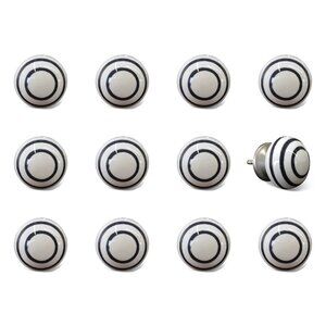 Knob-It Home Decor Classic Cabinet & Drawer Knobs | 12-Piece | K3991